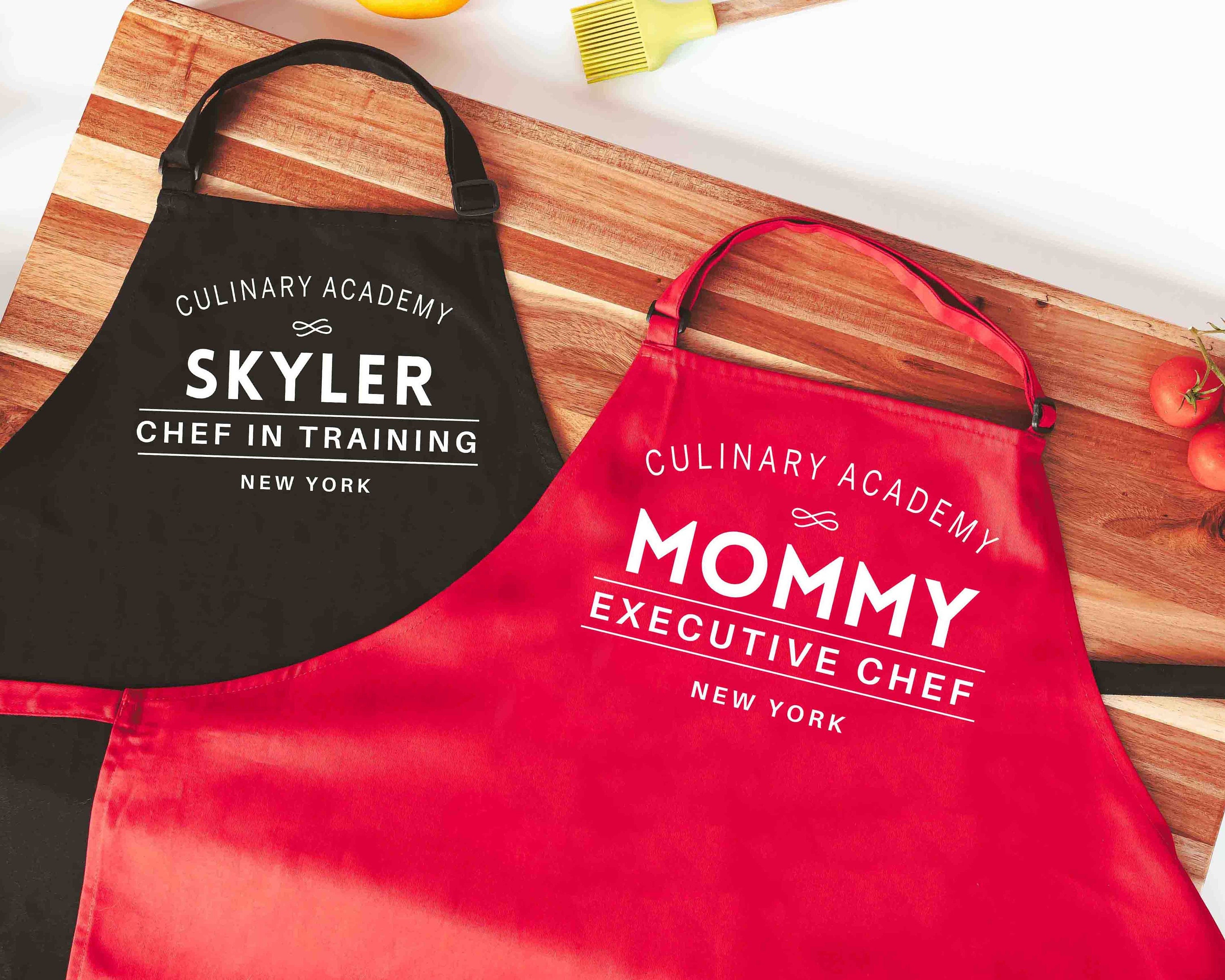 Evergreen Mommy & Me Apron Set of 2, Pastry Chef & Junior Baker