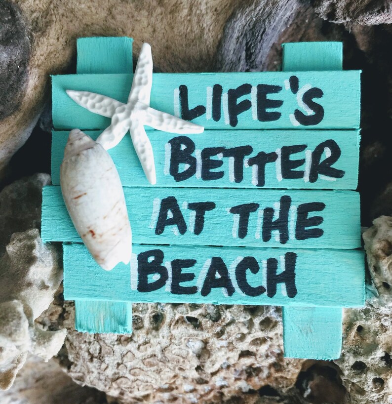 Beach Fridge Beach Refrigerator Sign Etsy