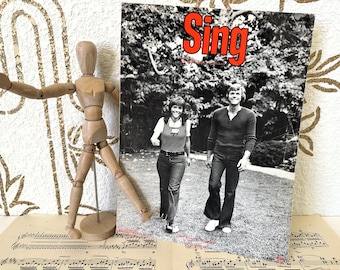Sheet Music, “Sing, “Recorded by The Carpenters, Vtg. 1971/1972, Jonico Music
