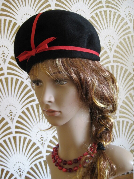 MISS CARNEGIE, Vintage Hat, Haute Couture Designe… - image 3