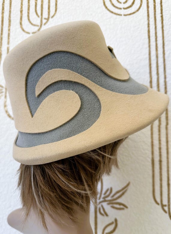 Beautiful Dress Hat / Church Hat by b Michael N Y Two Vintage Women main image 3