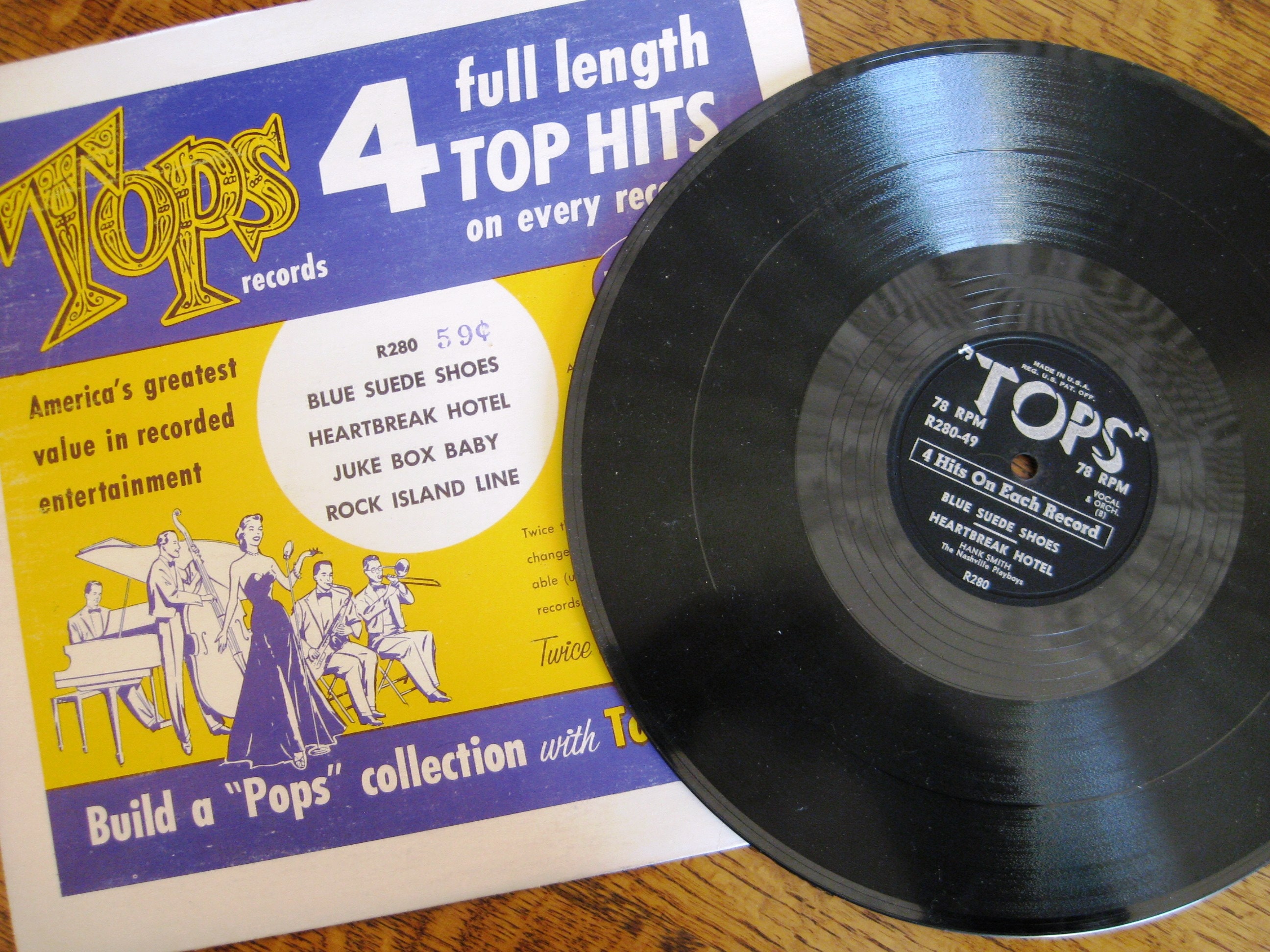 4 Top Hits, Blue Suede Shoes, Heartbreak Hotel, Juke Box