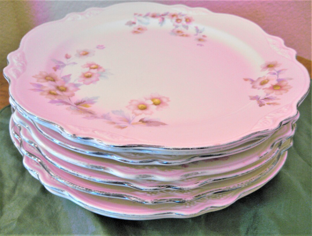 HOMER LAUGHLIN Made in USA Dinner Plates Set of Eight 9 Etsy