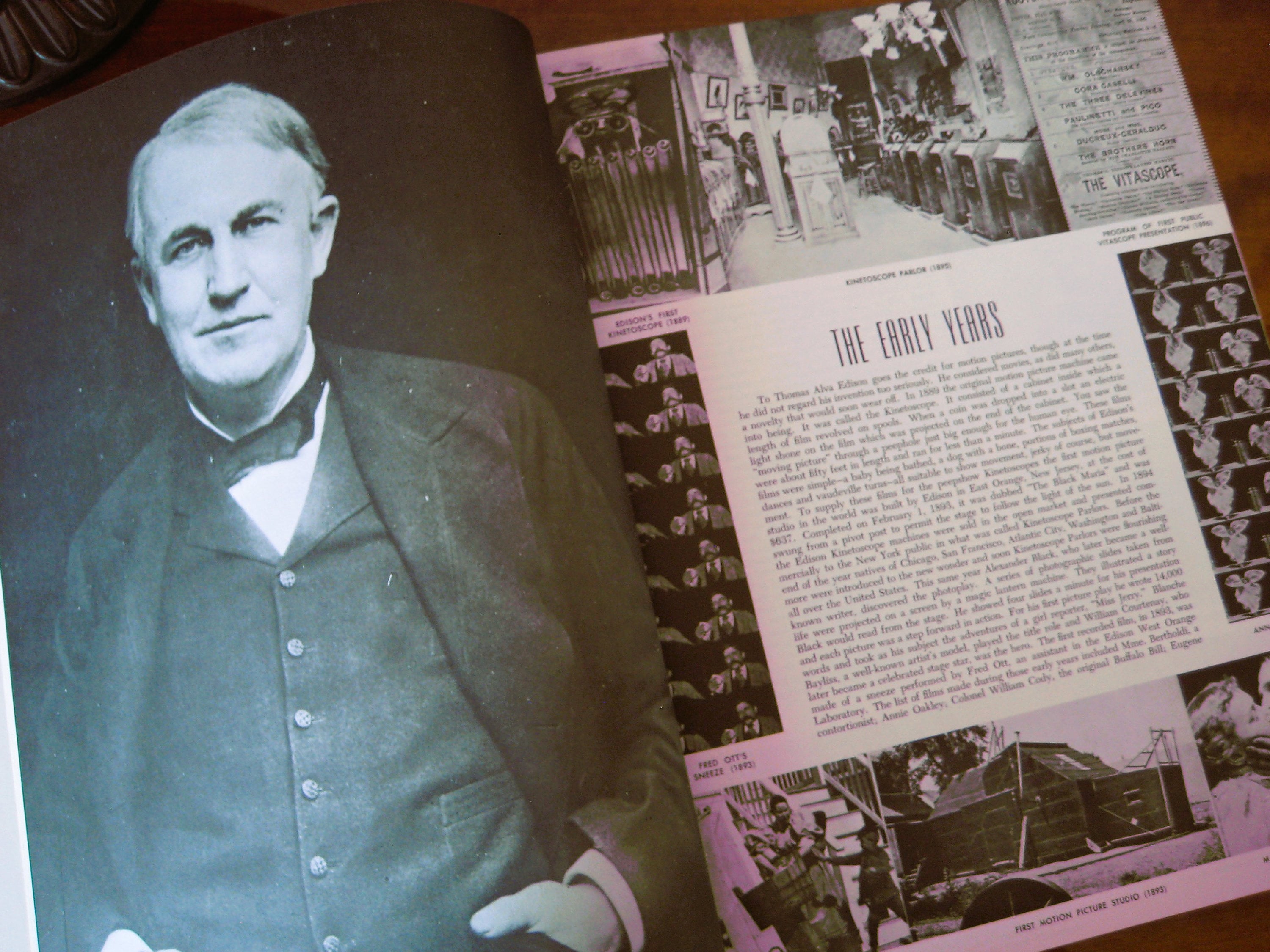 Hardcover Book, Pictorial History of Silent Screen, 1953 First