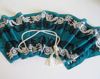 Juego De Accesorios Para Disfraz De Los Años 50 Para Niñas, Falda De Caniche, Bufanda De Gasa, Lentes De Ojo De Gato, Calcetines Bobby (negro