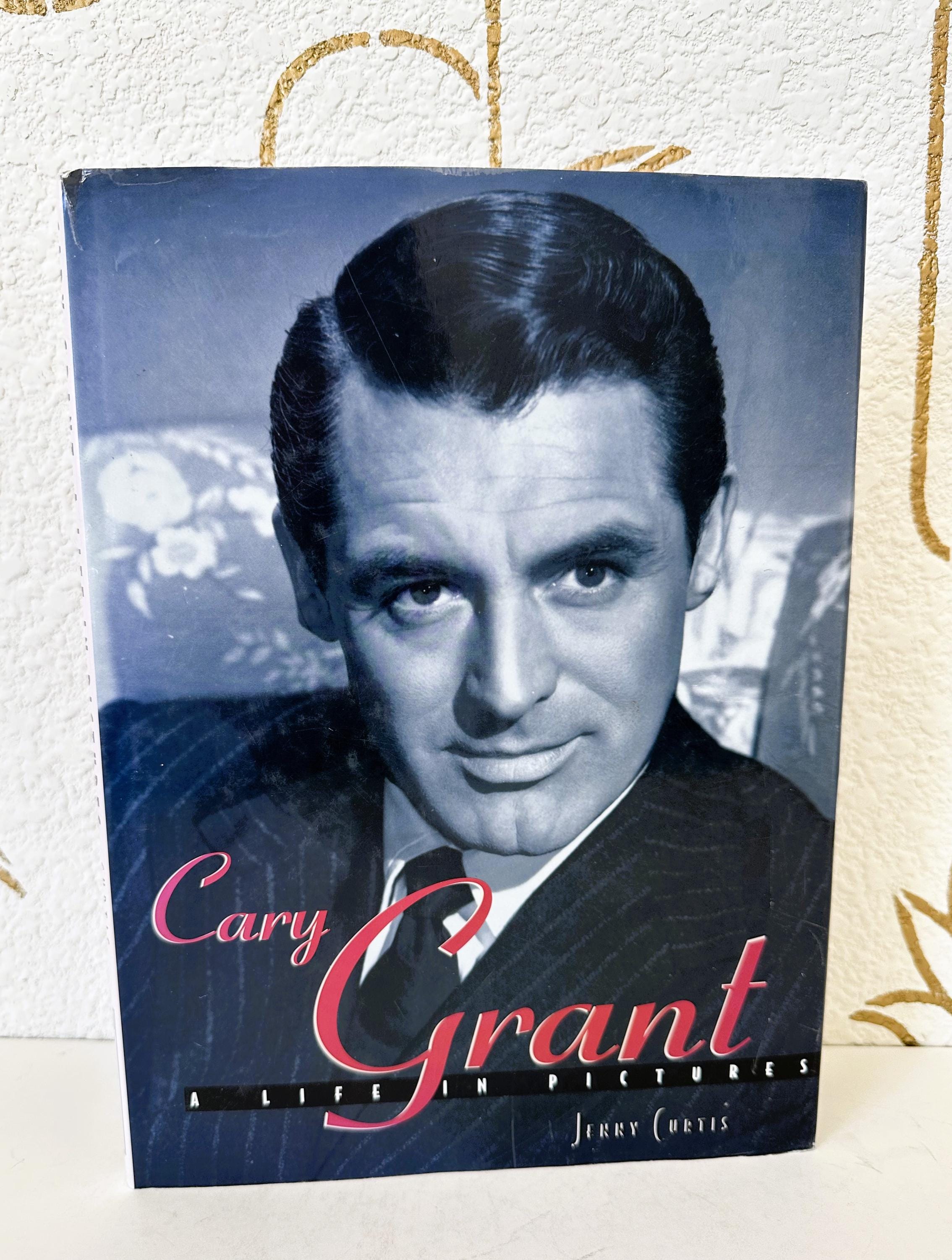 Book, Cary Grant, A Life in Pictures, Vintage Hardcover Biography