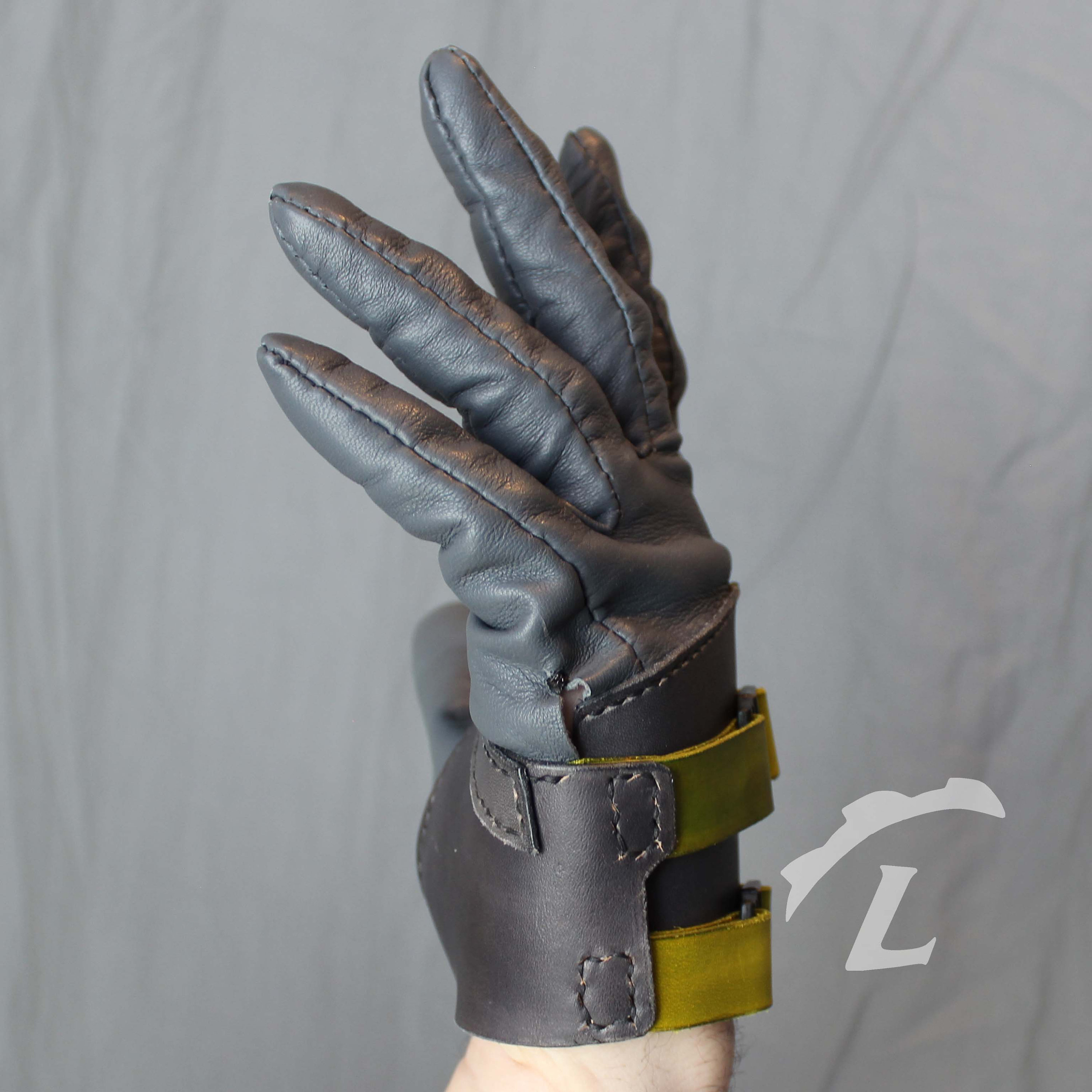 Leather PDF Pattern Glove PATTERN Fingerless Gloves - Etsy