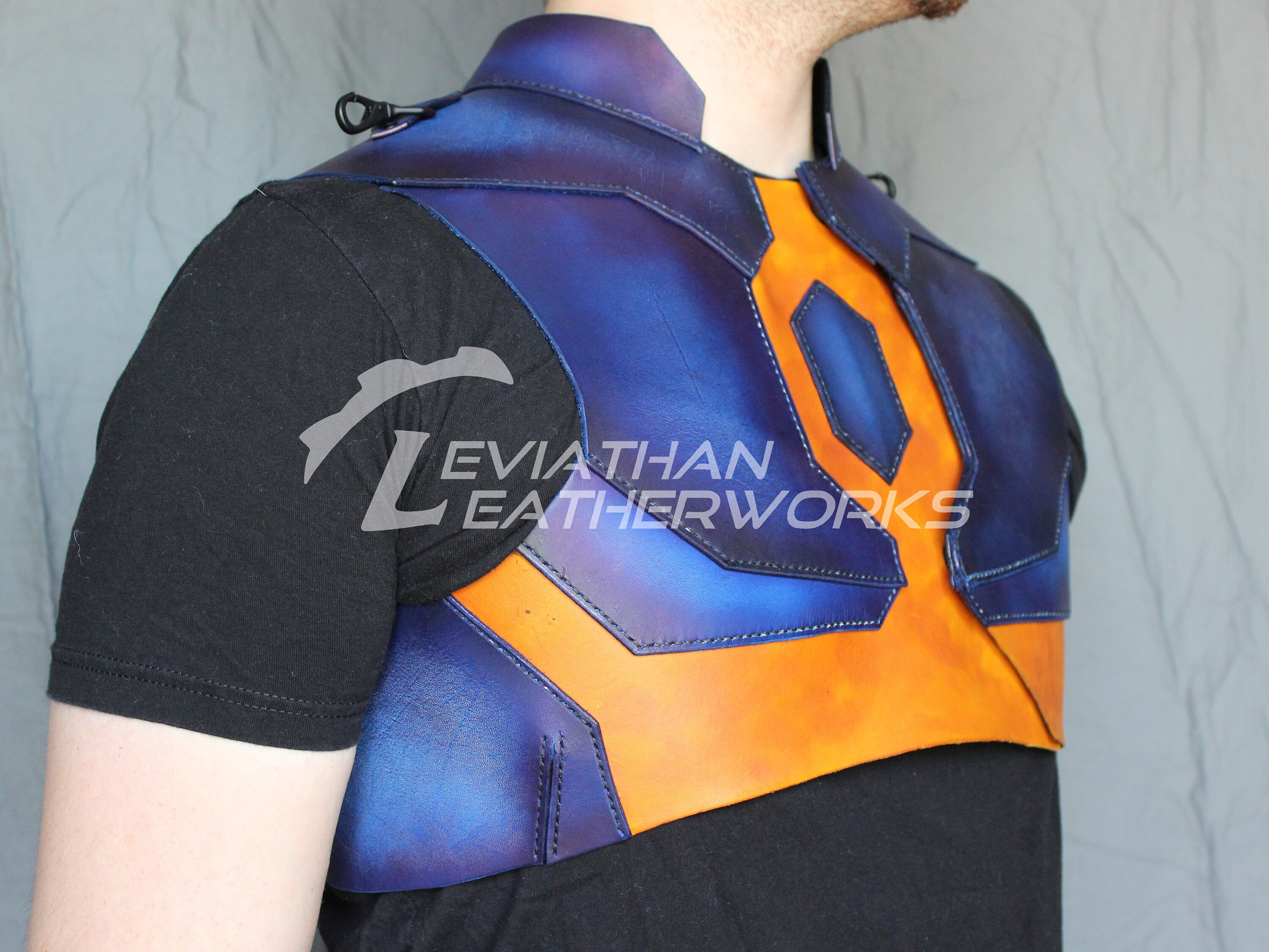 Armor Vest male Bodytype PATTERN Halfcuirass Costume Etsy
