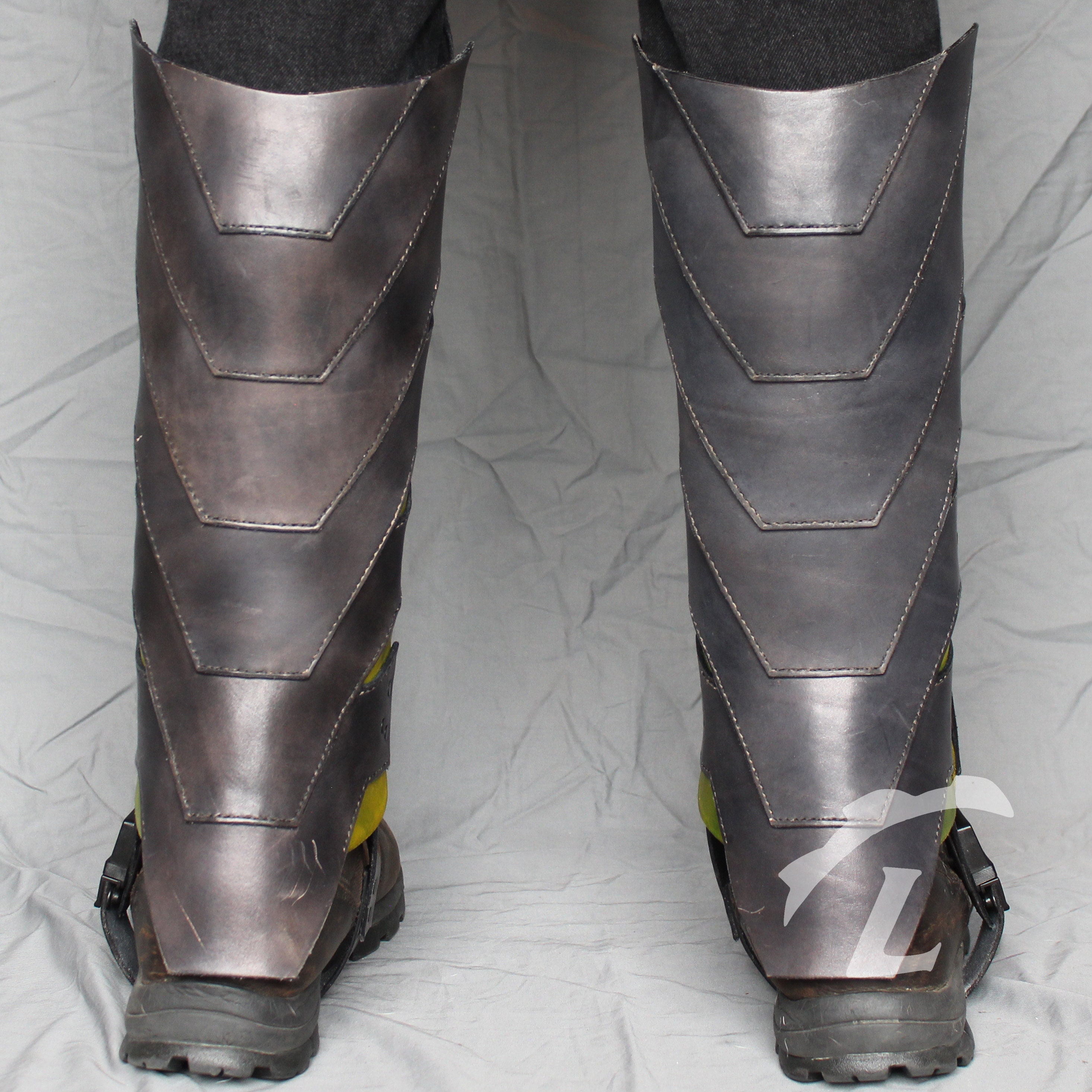 Leather PDF Pattern Gaiters PATTERN Halfchaps Leg Armor Cosplay