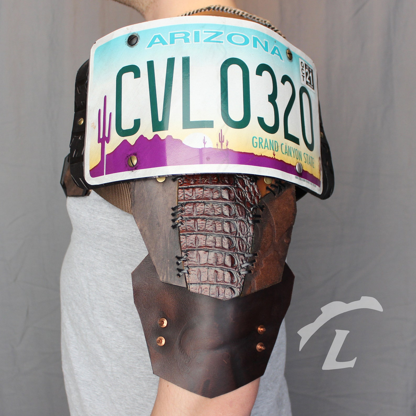 Leather PDF Pattern Shoulder Armor PATTERN DIY Santa Clause Pauldron