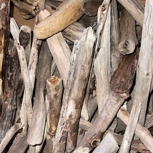 30 Count Box 7” - 11” Oregon Driftwood Sticks