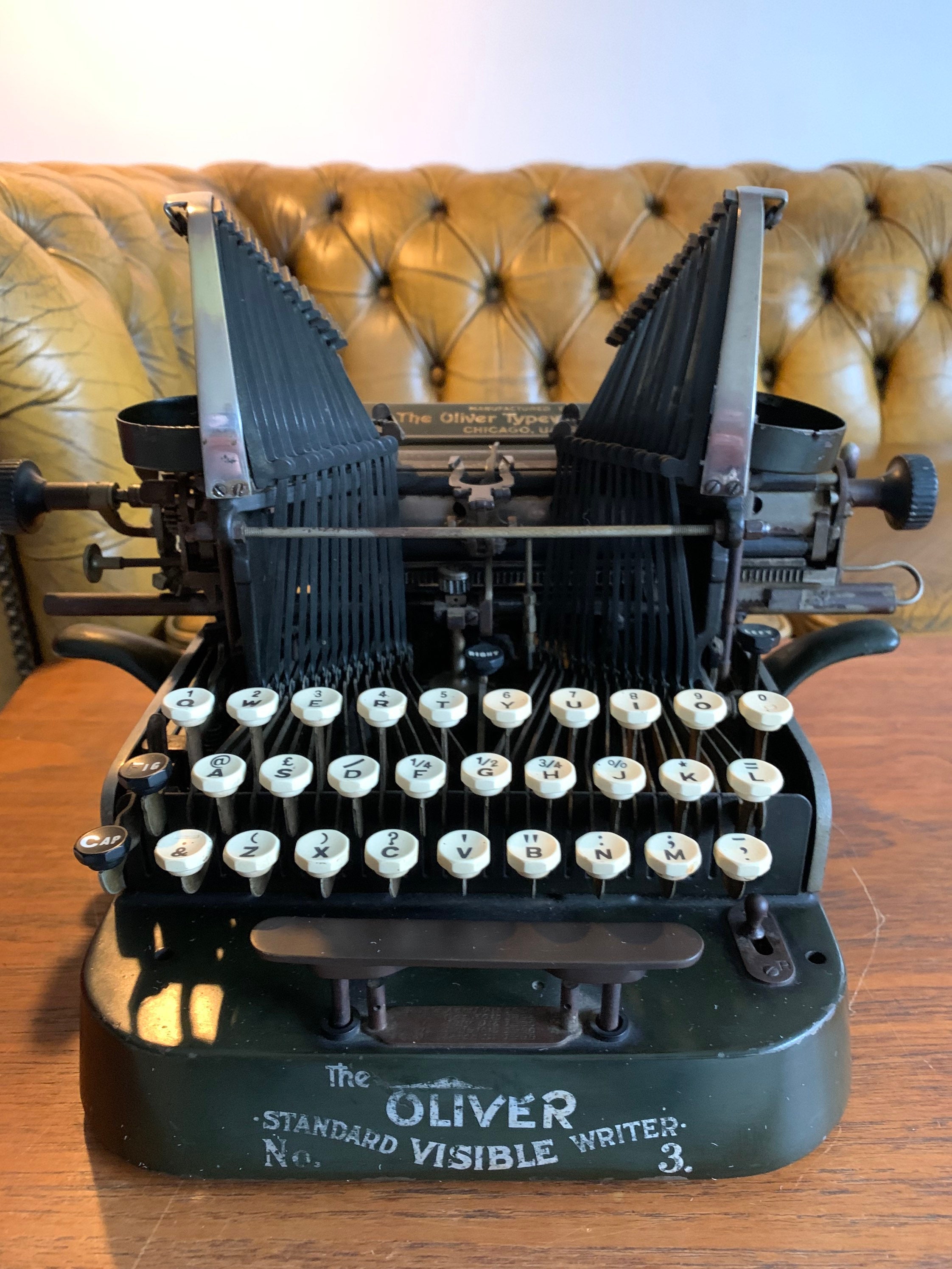 実働品 OLIVER No 9 オリバータイプライター 1919年製｜Yahoo!フリマ