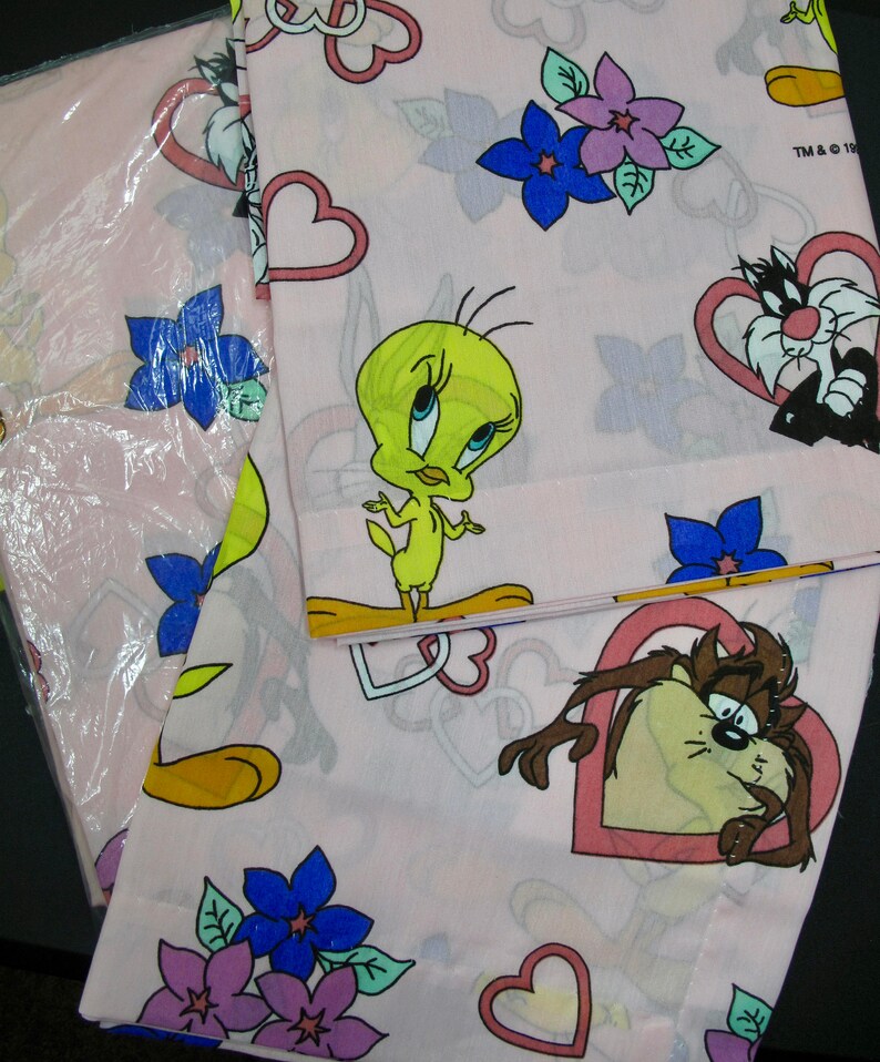 Vintage Looney Tunes Curtains Panels Valances Bugs Bunny Etsy