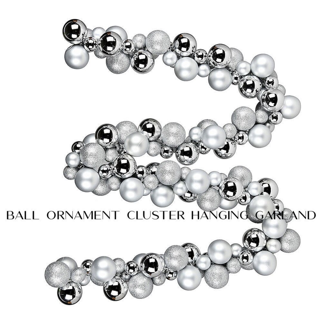CALAMANDRÉ Christmasball Ornament Cluster Hanging Garland for Etsy