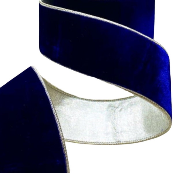 Blue Velvet Ribbon - Etsy