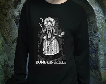 LONG-SLEEVE SHIRT: Orignal Bone & Sickle Design