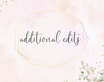 Additional Edits