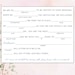 Printable Mad Libs Wedding RSVP Postcard / Fill in the Blank / Funny / Custom / 5.5x4.25 ...