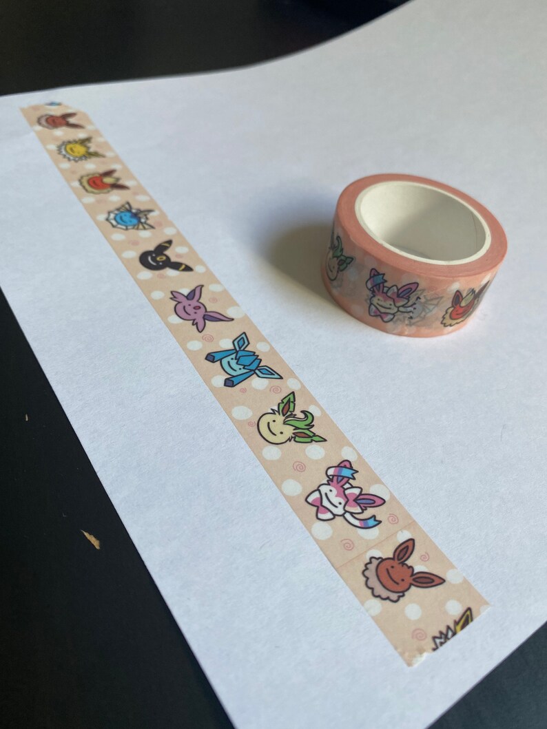 Ditto Eeveelutions washi tape