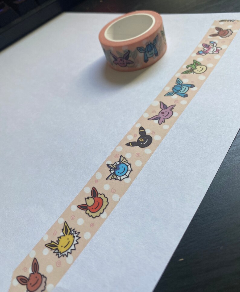 Ditto Eeveelutions washi tape