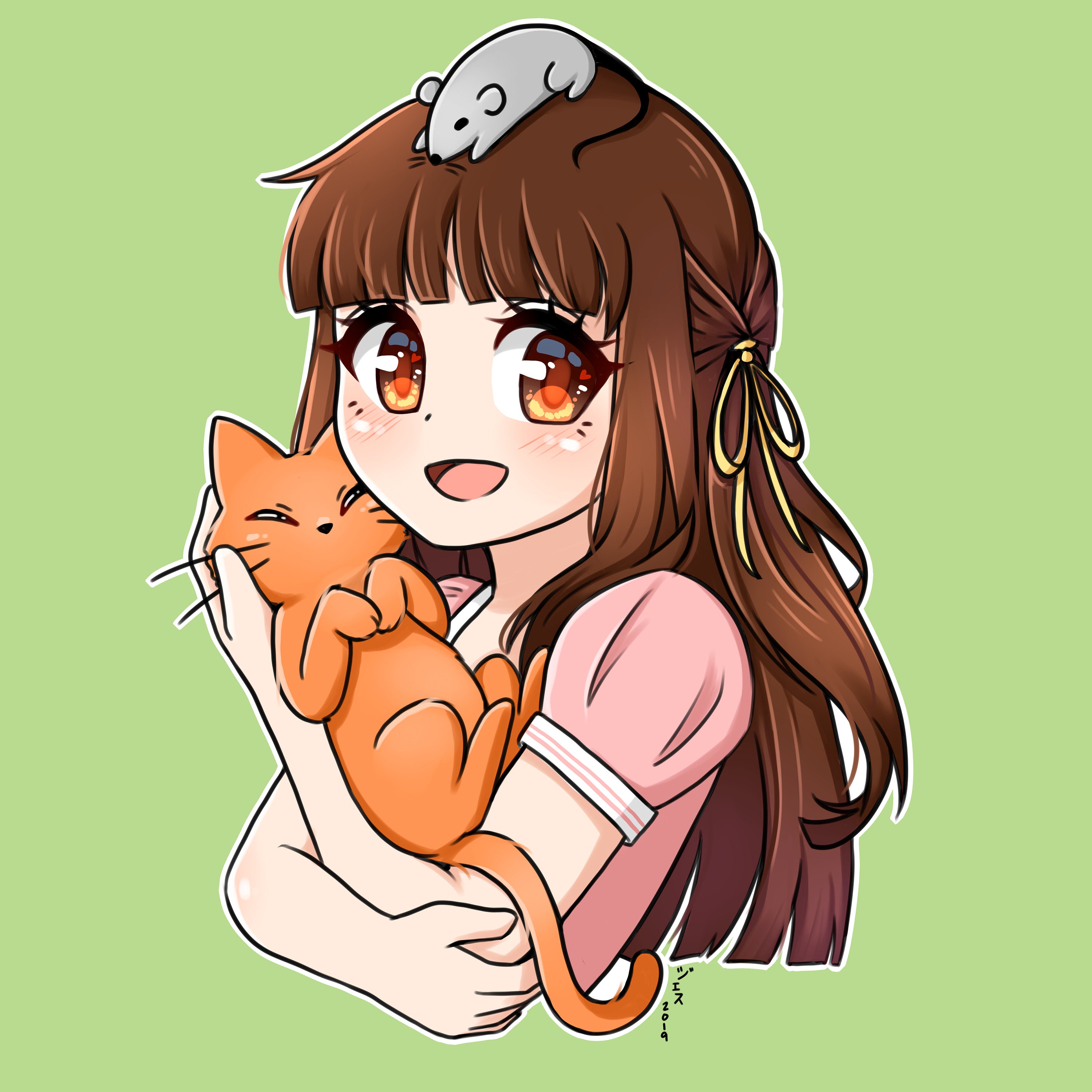 Tohru Fruits Basket Sticker