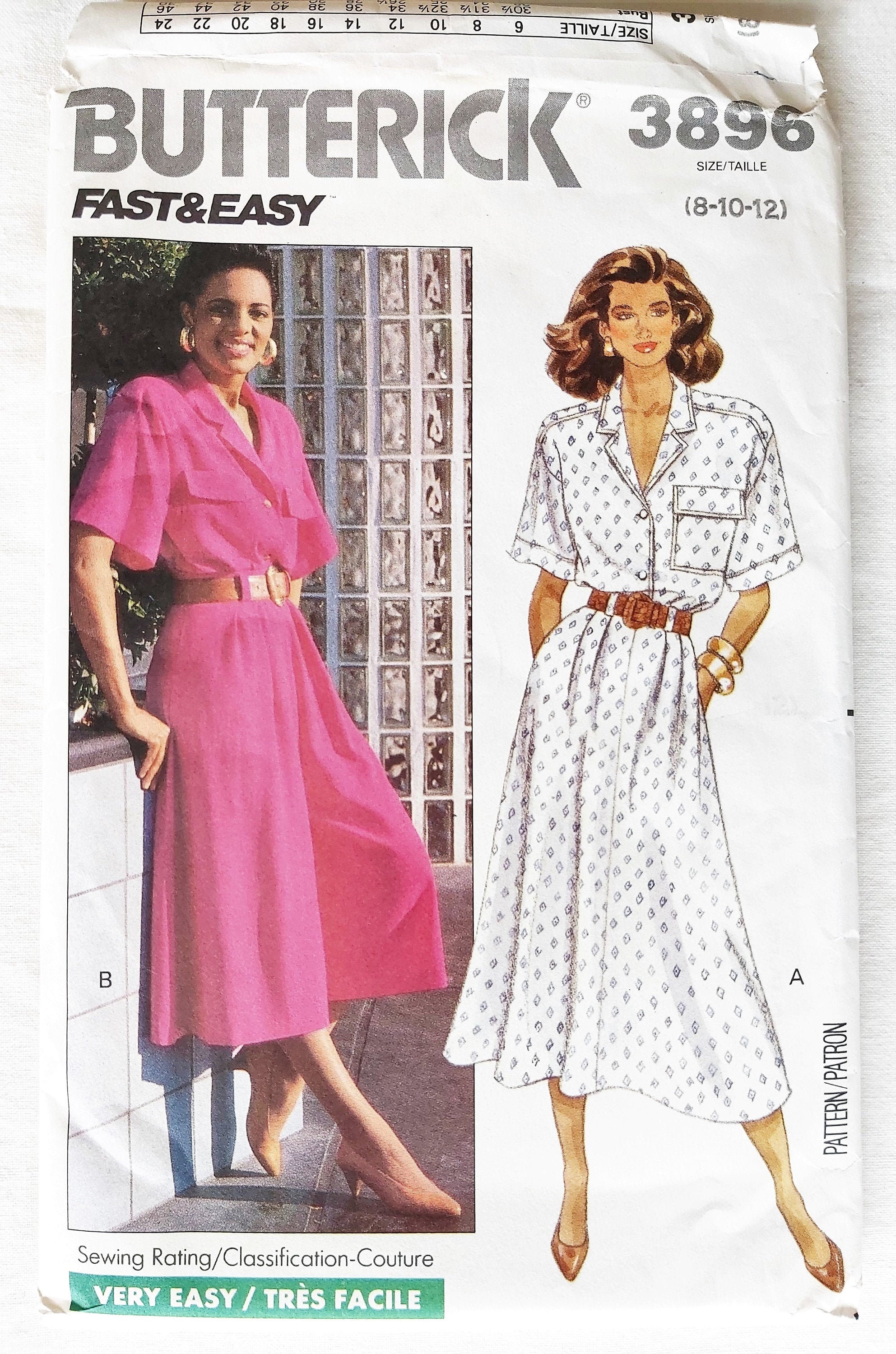 Misses Shirt Top Pants Skirt and Shorts Sportswear Separates Sewing Pattern  Casual Wear Sewing Pattern Sizes 8-10-12 Bust 31.5-34 UNCUT 