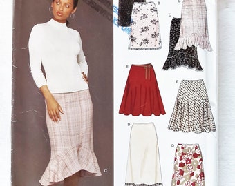 Easy to Sew Skirts With Hemline and Shape Variations, Flared