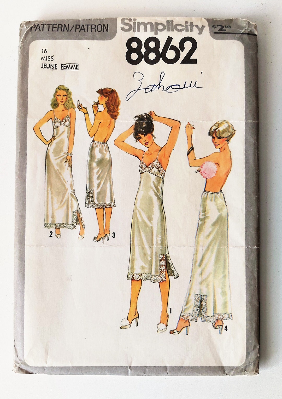 70s Classic Full and Half Slips, Below Knee or Ankle Lengths, Spaghetti