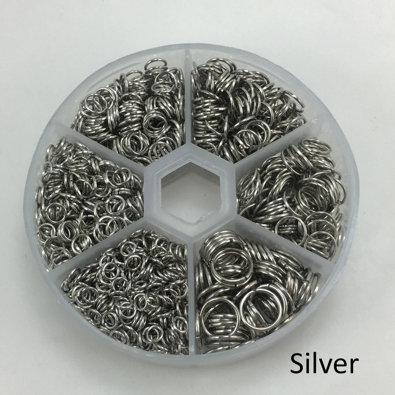 Iron Jump Rings Choose Finish 4mm10mm 1700 Pieces Gold Etsy