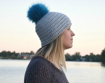 Rockport Beanie - In the Round - Pattern Only