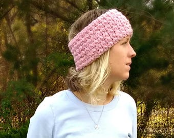 Berry Stitch Ear Warmer - CROCHET PATTERN ONLY!