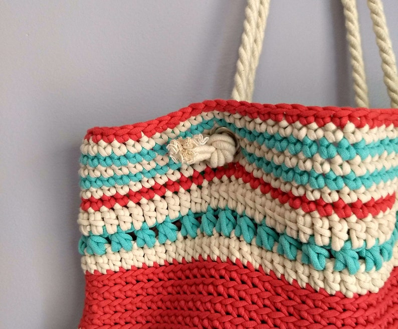 The Asbury Tote CROCHET PATTERN ONLY image 4