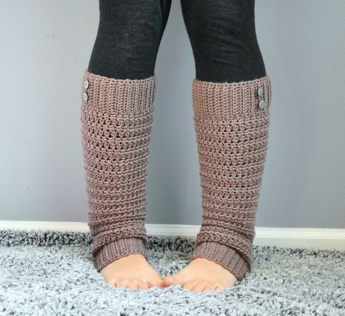 Crochet Slouchy Legwarmers Pattern Only Etsy