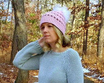 Winterscape Beanie - CROCHET PATTERN ONLY