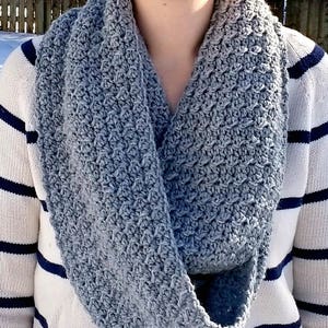 The Cambridge Infinity Scarf - Crochet Pattern Only!