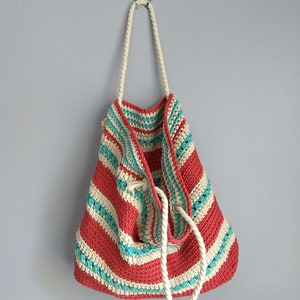 The Asbury Tote CROCHET PATTERN ONLY image 2