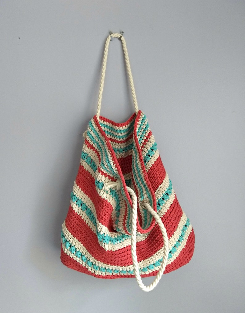 The Asbury Tote CROCHET PATTERN ONLY image 2