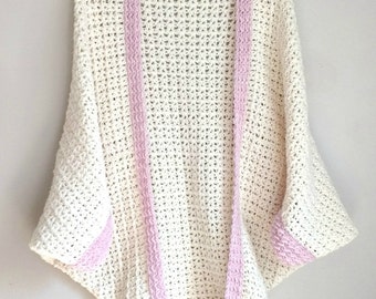 Cozy Cocoon Cardigan - CROCHET PATTERN ONLY!