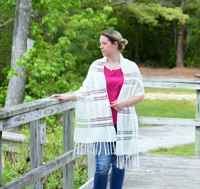 Yarrow Crochet Wrap Pattern image 3