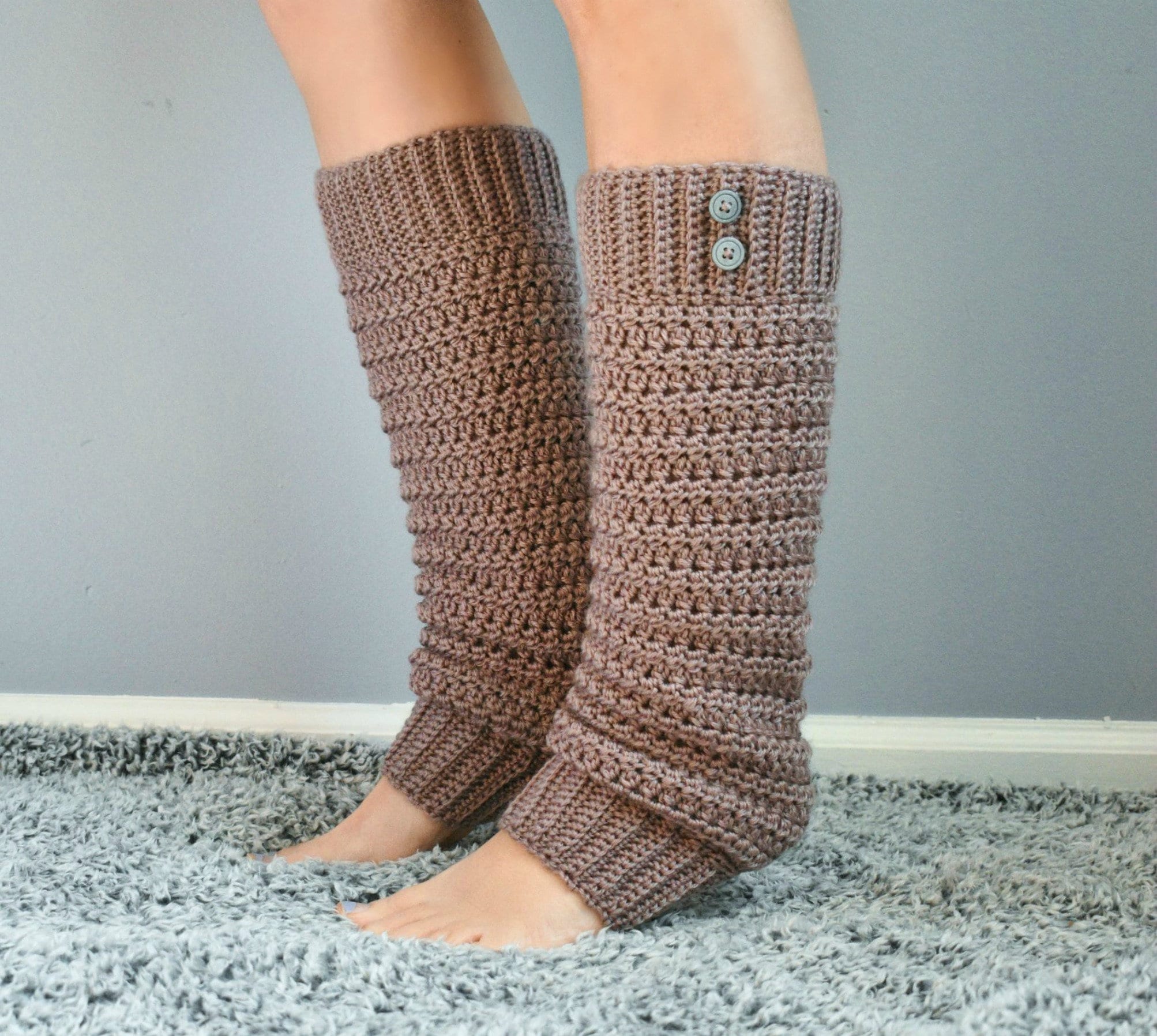 Turnberry Leg Warmers, Crochet PDF Digital Download Pattern