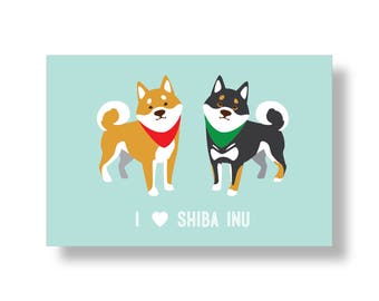 I LOVE SHIBA INU