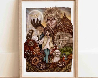 Art Print Labyrinth - Wall Art