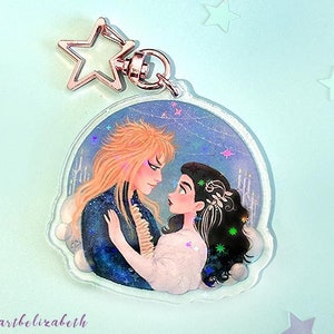 Labyrinth Maskerade Holographische Schlüsselanhänger - Fantasy Schlüsselanhänger