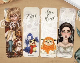 Bookmarks Pack Labyrinth | Fantasy Bookmarks | Single-Sided Printed | Pack