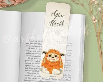 Bookmark Ludo| Fantasy Bookmark | Single-Sided Printed