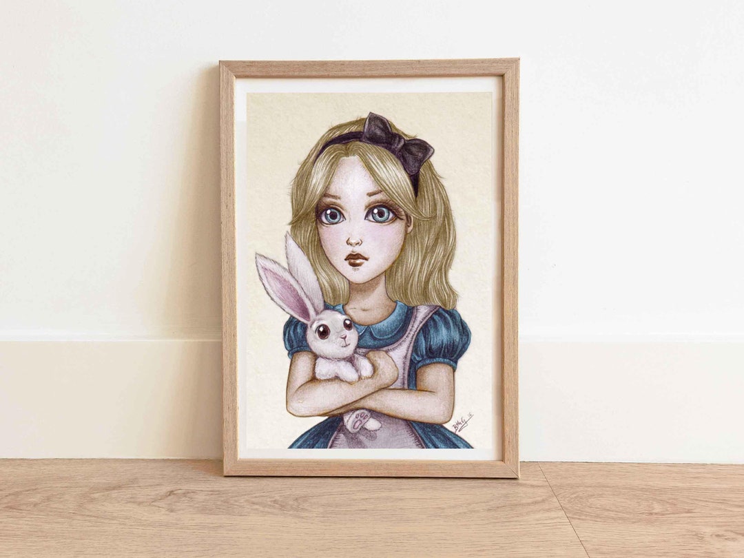 Art Print Alice in Wonderland - Wall Art - Etsy