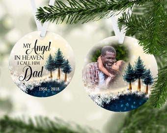 dad angel ornament