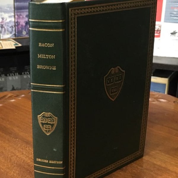 The Harvard Classics--Bacon, Milton and Browne  (Hardcover) 1968