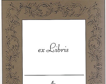 Easton Press ex Libris (Book Plate)