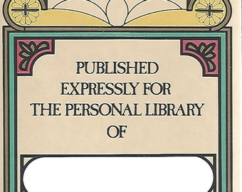 Easton Press   Personal Library   (Book Plate)